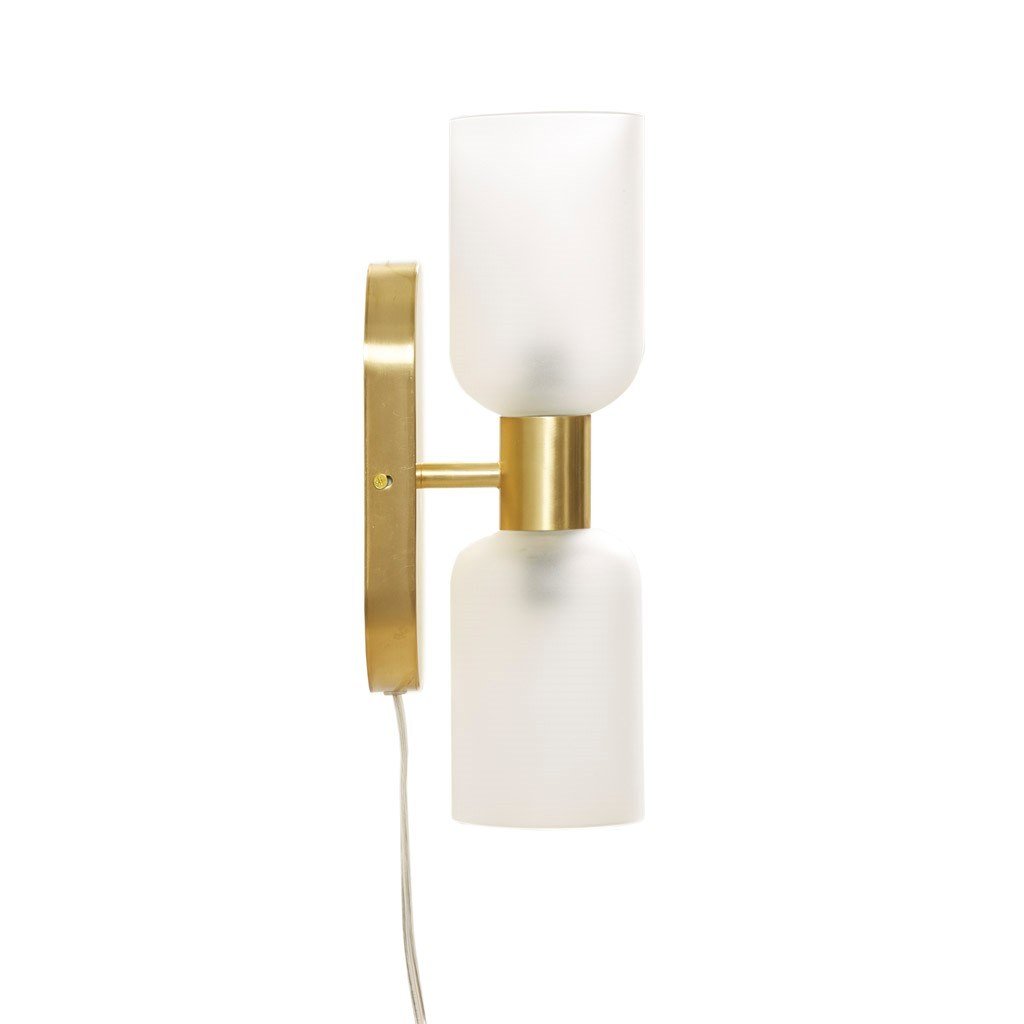 Double Tube 2-Light Wall Sconce - Divine Heart L.A.