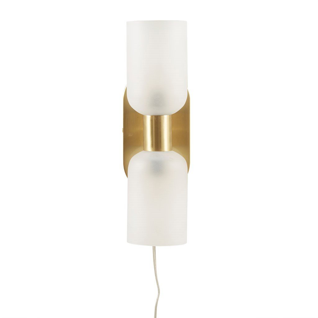 Double Tube 2-Light Wall Sconce - Divine Heart L.A.