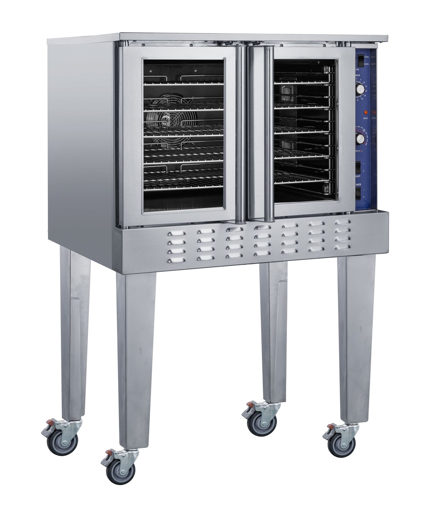 Dukers 38" Commercial Convection Oven in Stainless Steel