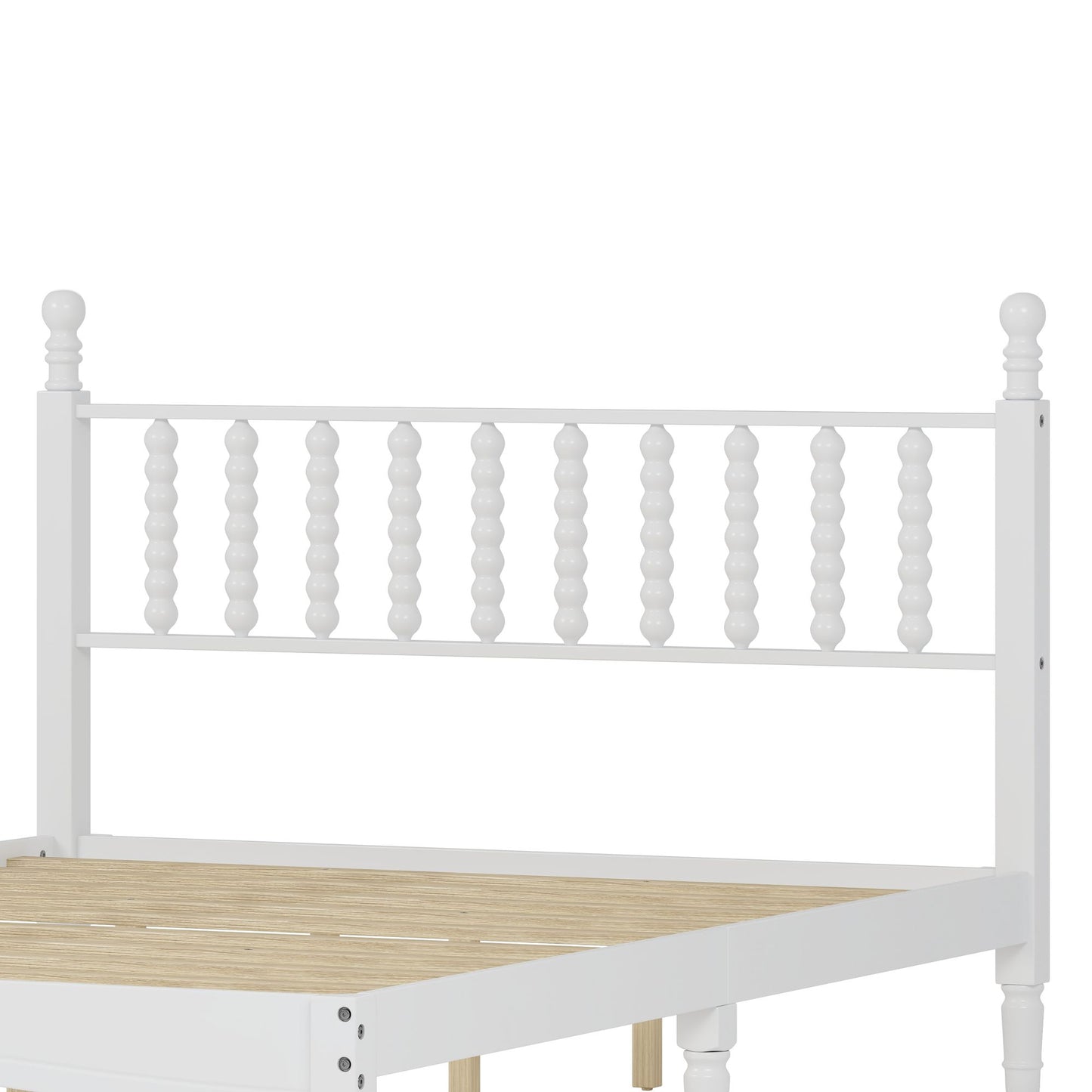 4 Pc. Queen Platform Bedroom Suite in White