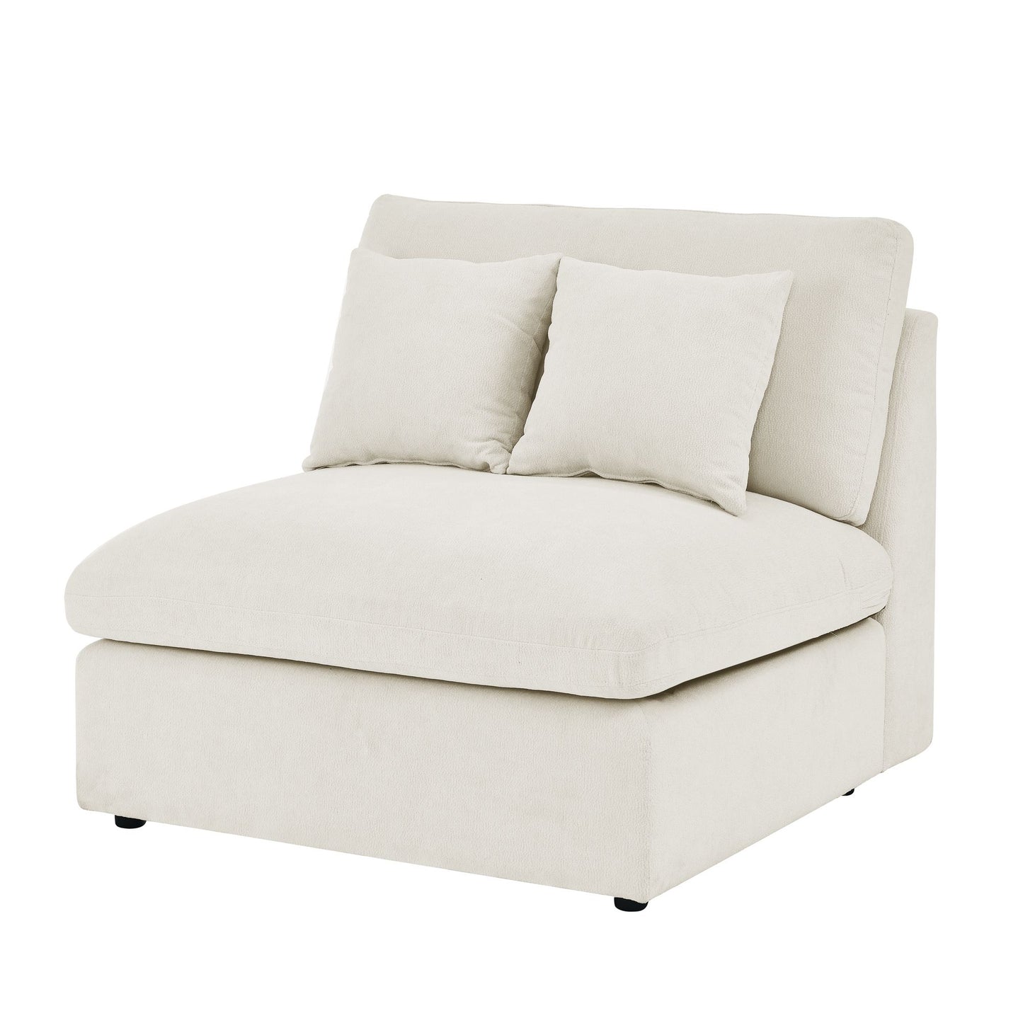 Oscar B. Oversized L-Shaped Sectional Sofa w/Removable Down-Filled Seat Cushions