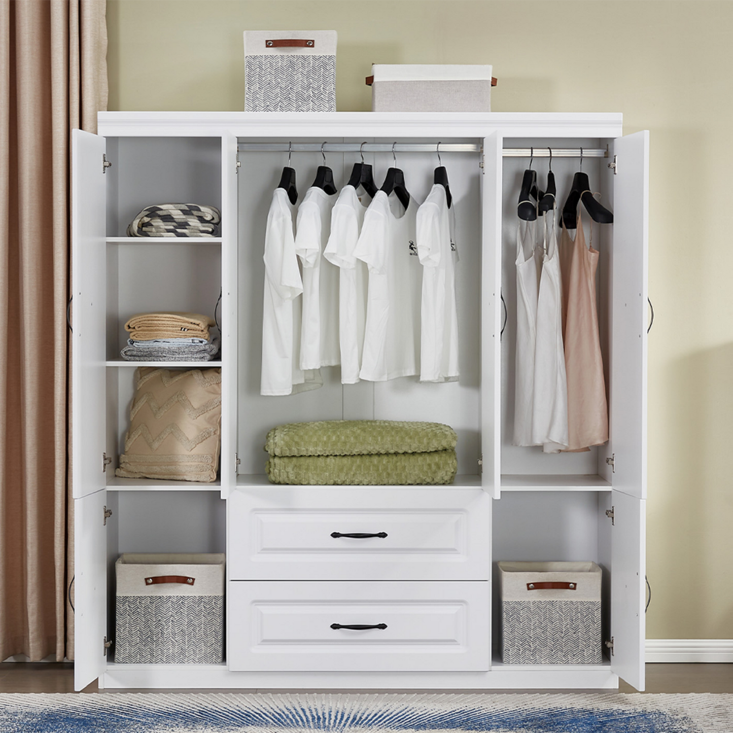 Jenson Freestanding Wardrobe Closet Collection