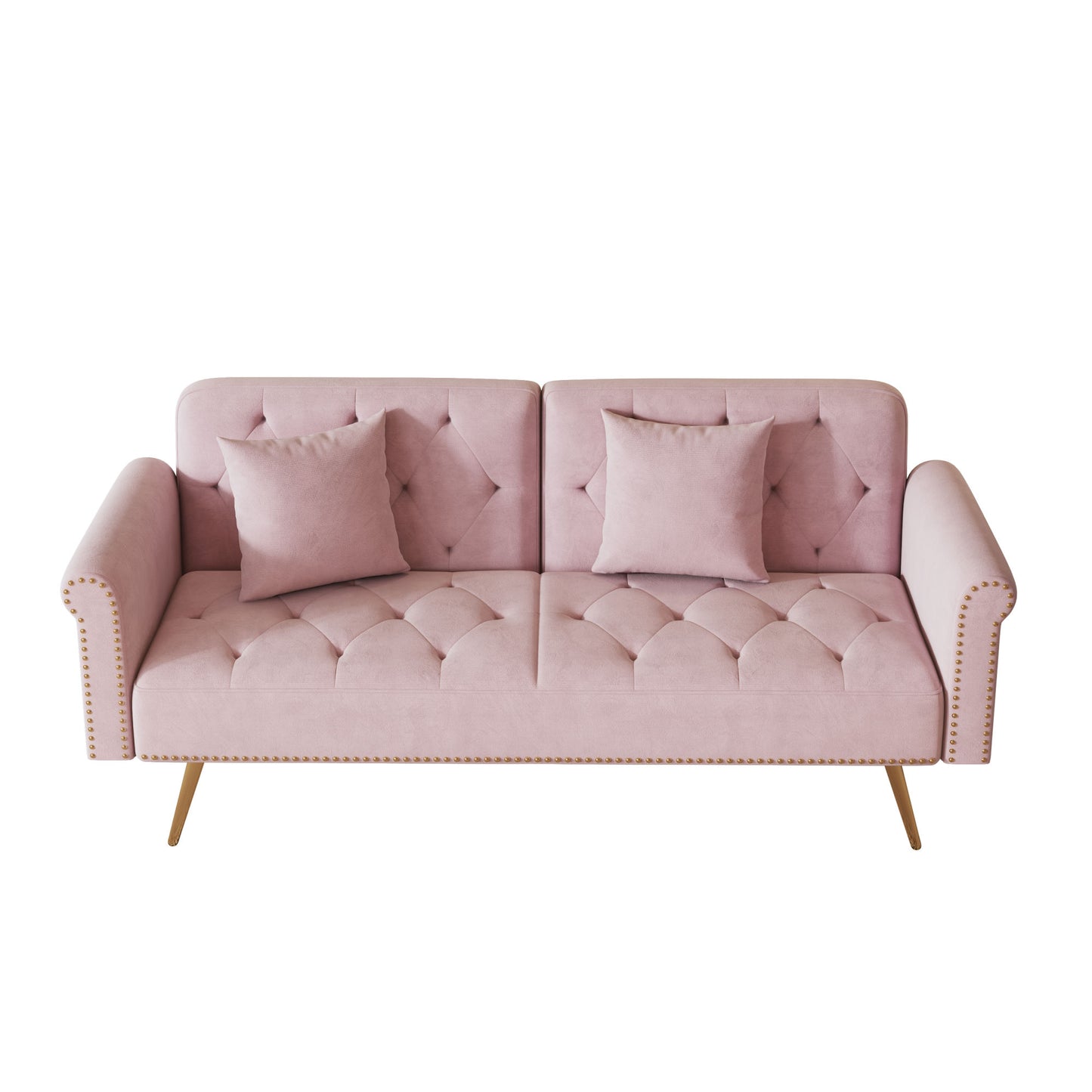 Clairmount Tufted Velvet Sofa Bed