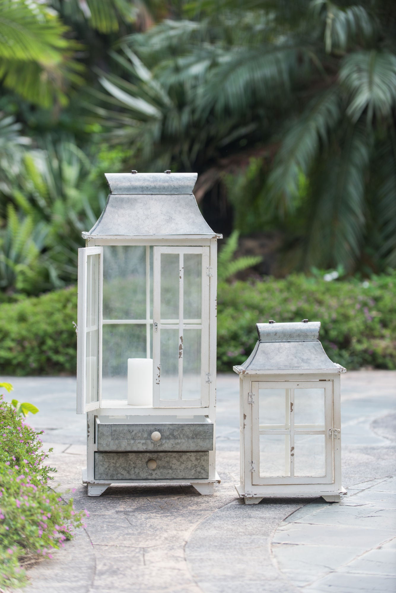 Evelyn Hurricane Lantern Set