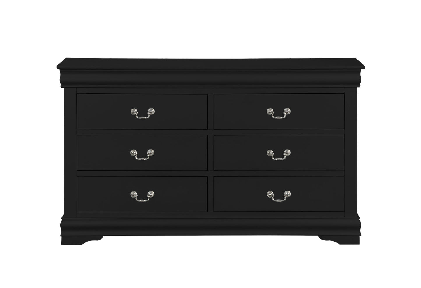 Louis Philippe 6 Drawer Dresser