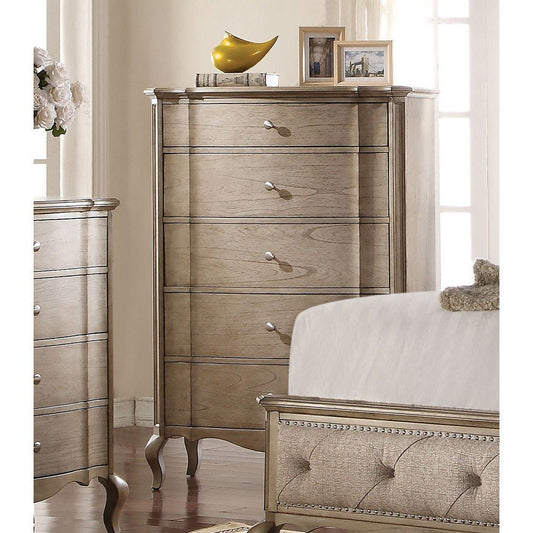 ACME Chelmsford Chest in Antique Taupe 26056