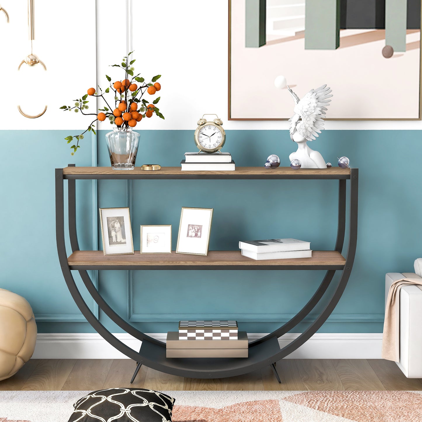 Fenway Industrial Design Console Table