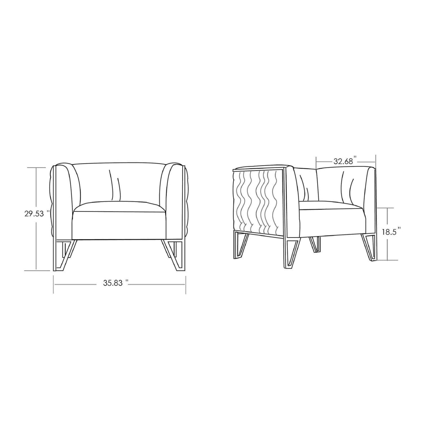 Upstate Vector Accent Chair