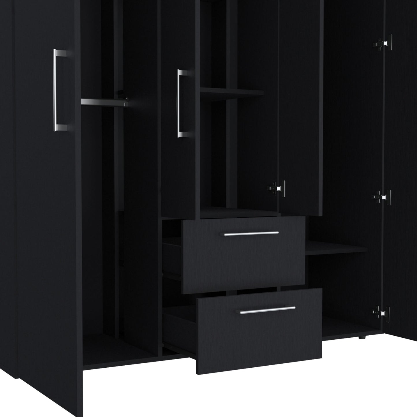 Deluxe Armoire in Black