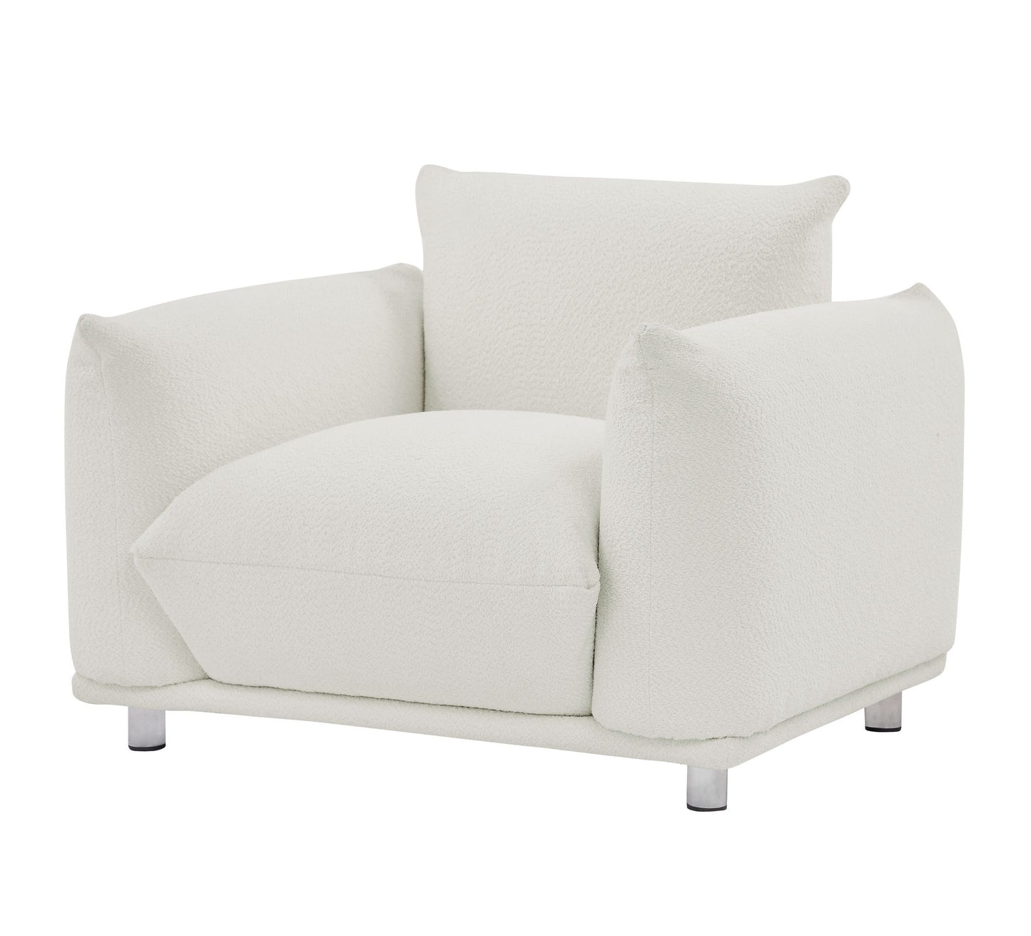 Juliana 42"W Sherpa Sofa Chair