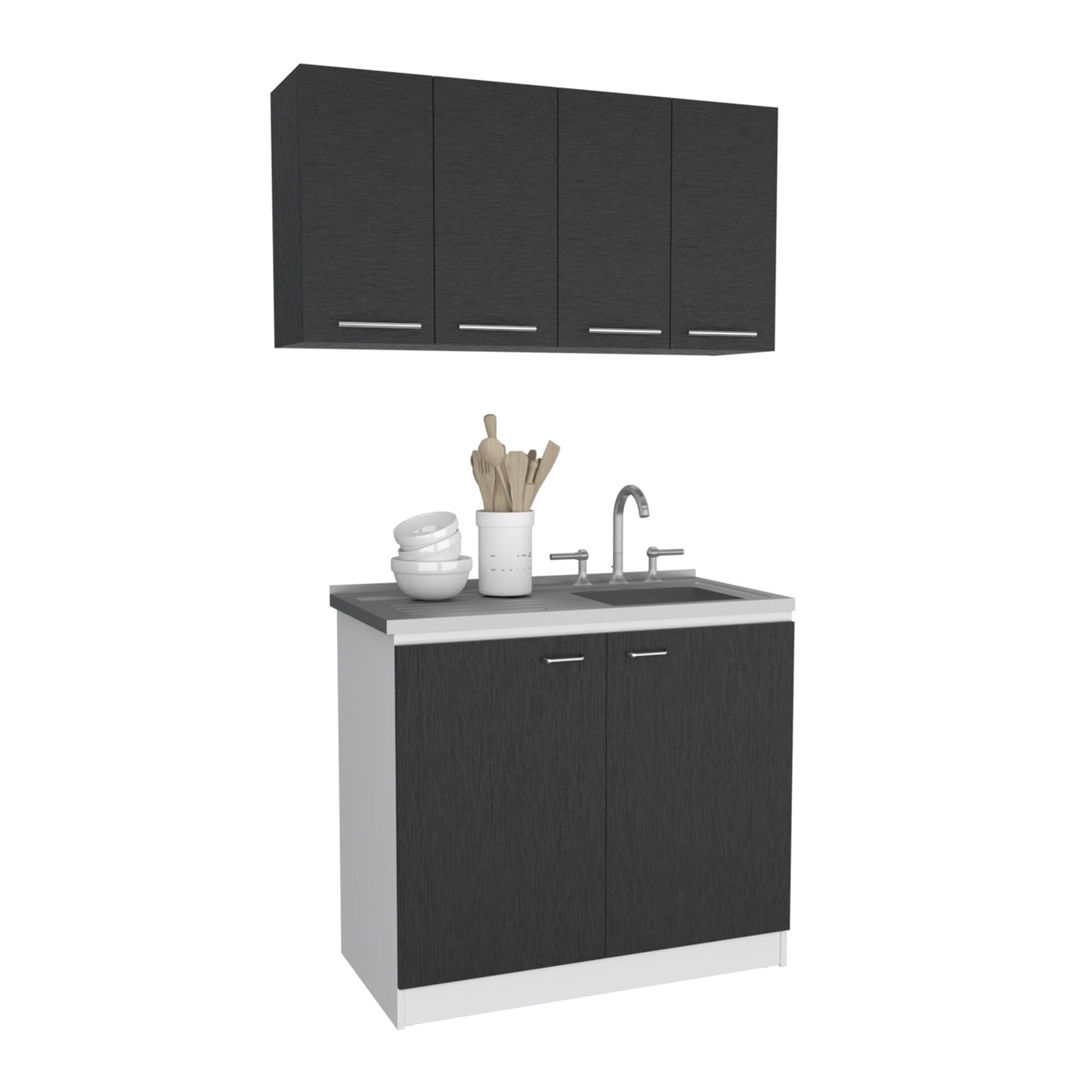 Aztec 2 Piece Kitchen Set with Utility Sink