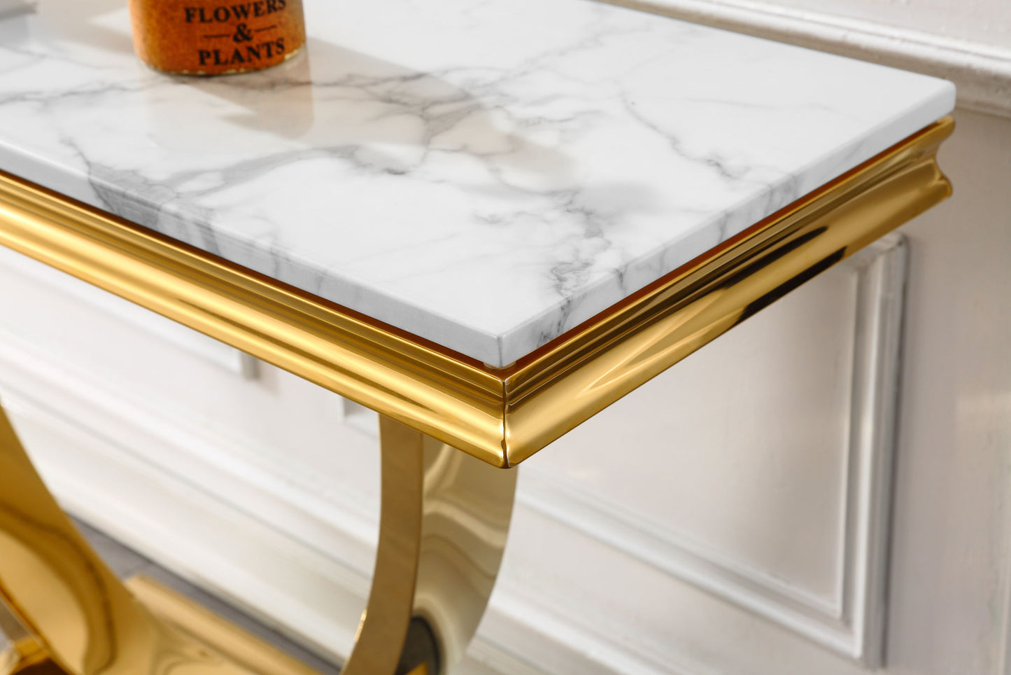 Lysander Marble Console Table