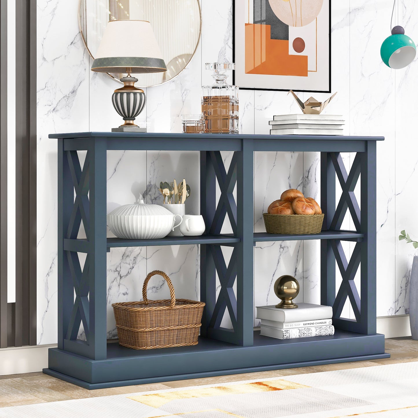 Bakersfield 3-Tier Console Table