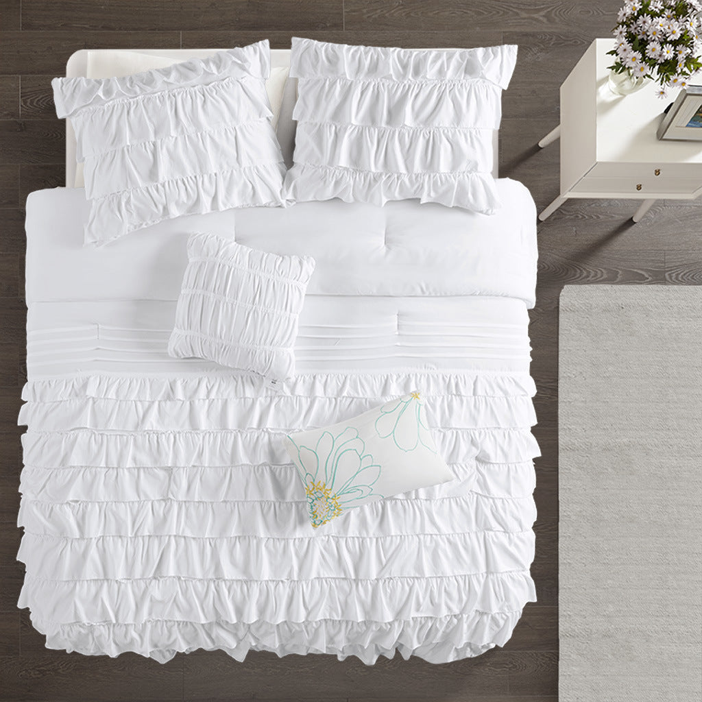 Ruffle Comforter Set