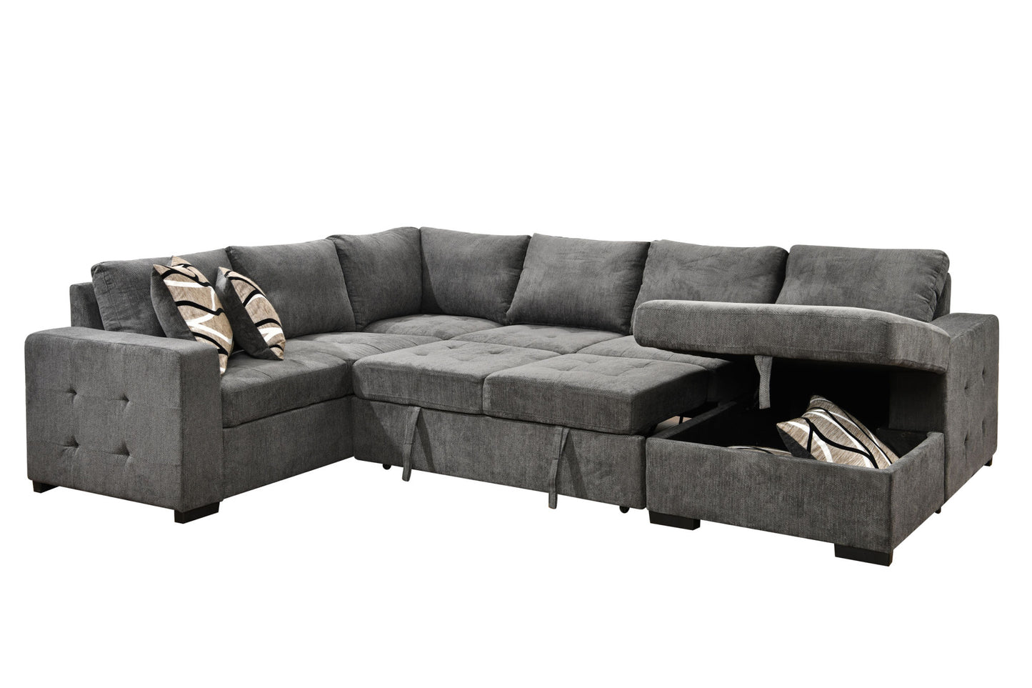 Messam Oversized Sectional Sofa with Storage