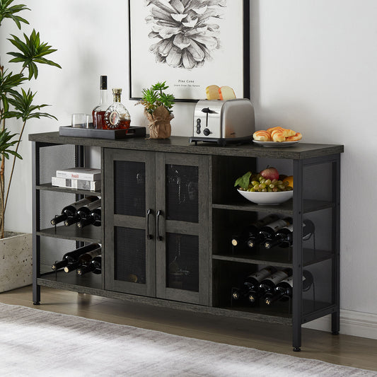 Remington Industrial Wine Cabinet