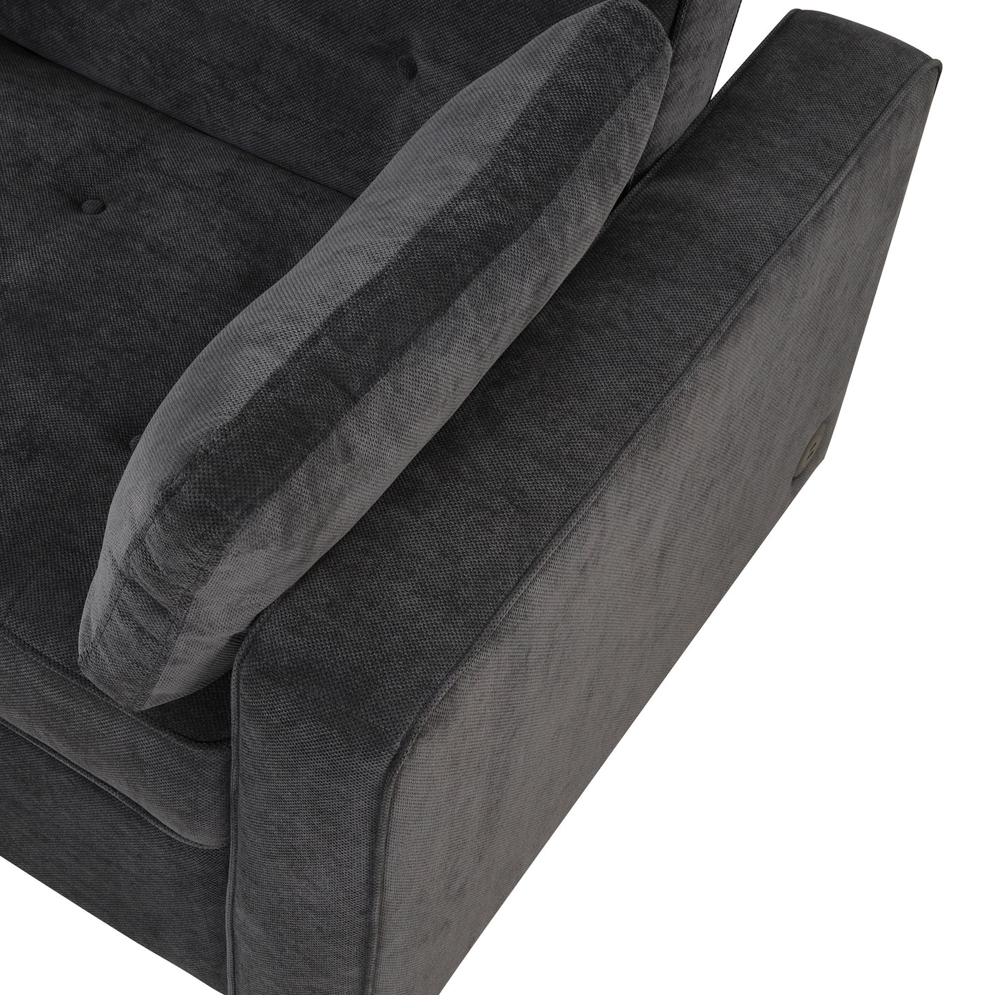 Evander Loveseat Sofa Sleeper in Black