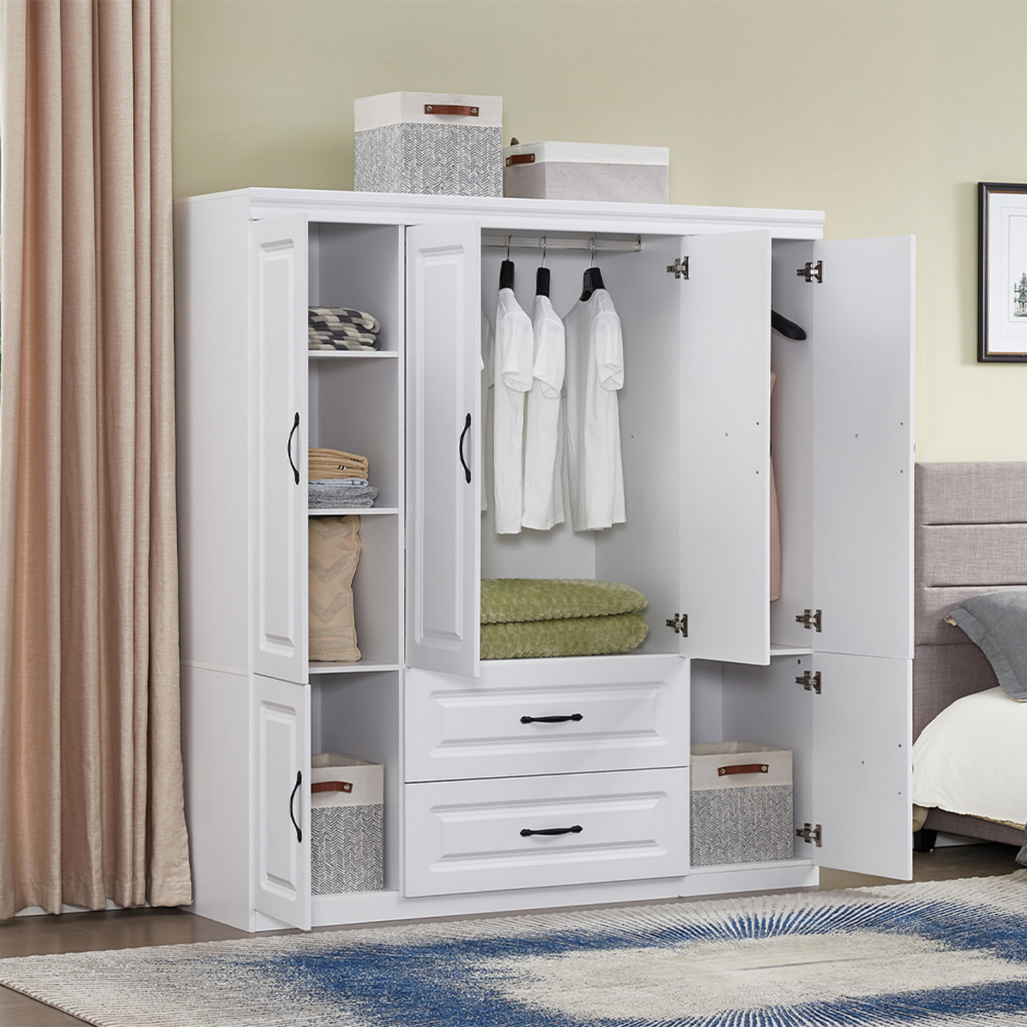 Jenson Freestanding Wardrobe Closet Collection