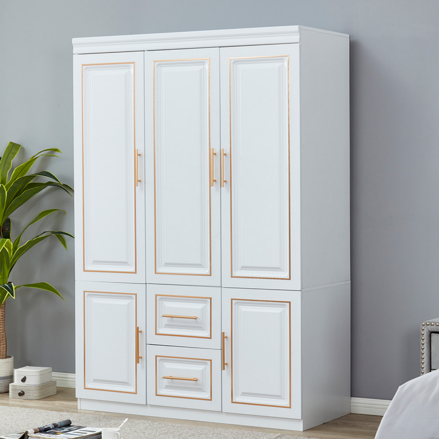 Jenson Freestanding Wardrobe Closet Collection