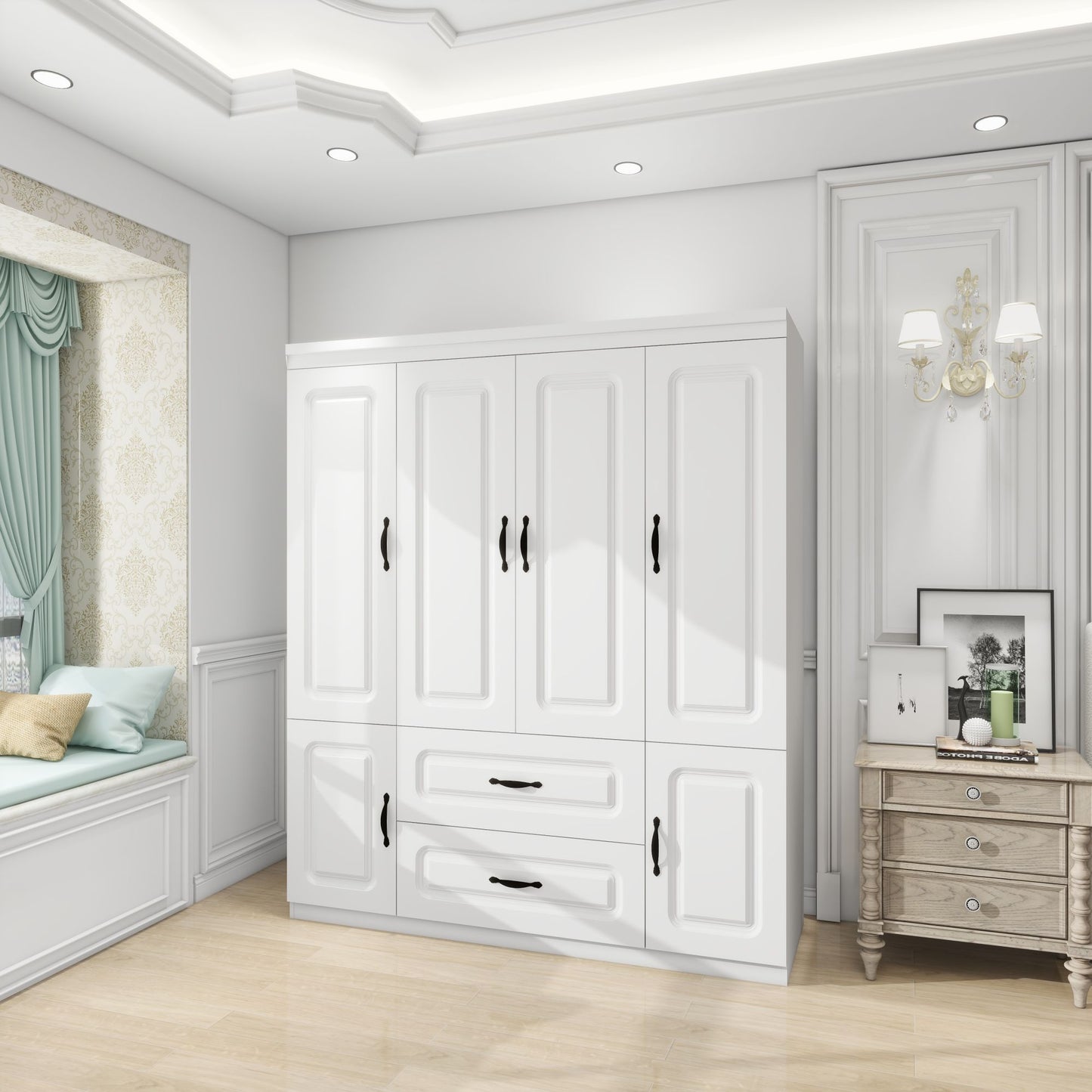 Jenson Freestanding Wardrobe Closet Collection