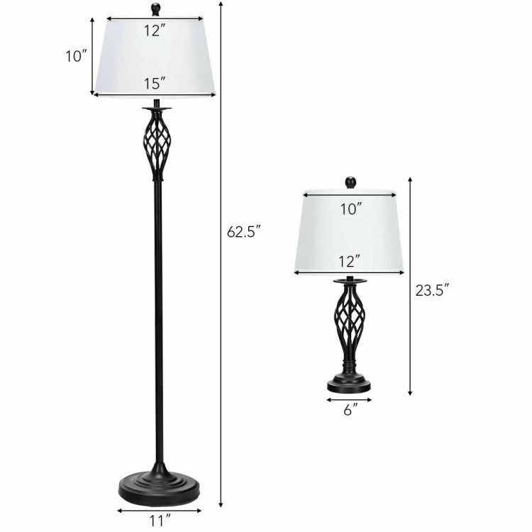 Maisy 3 Pc. Lamp Set