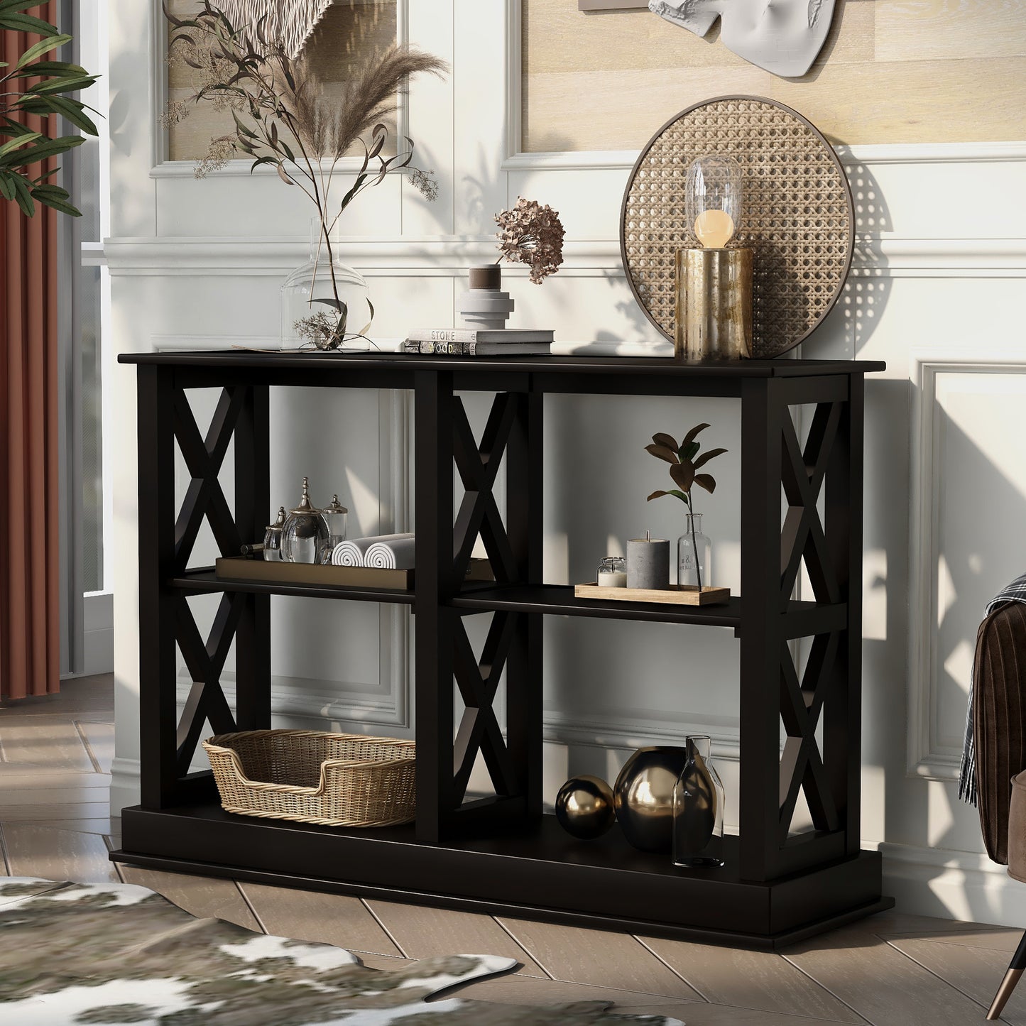 Bakersfield 3-Tier Console Table