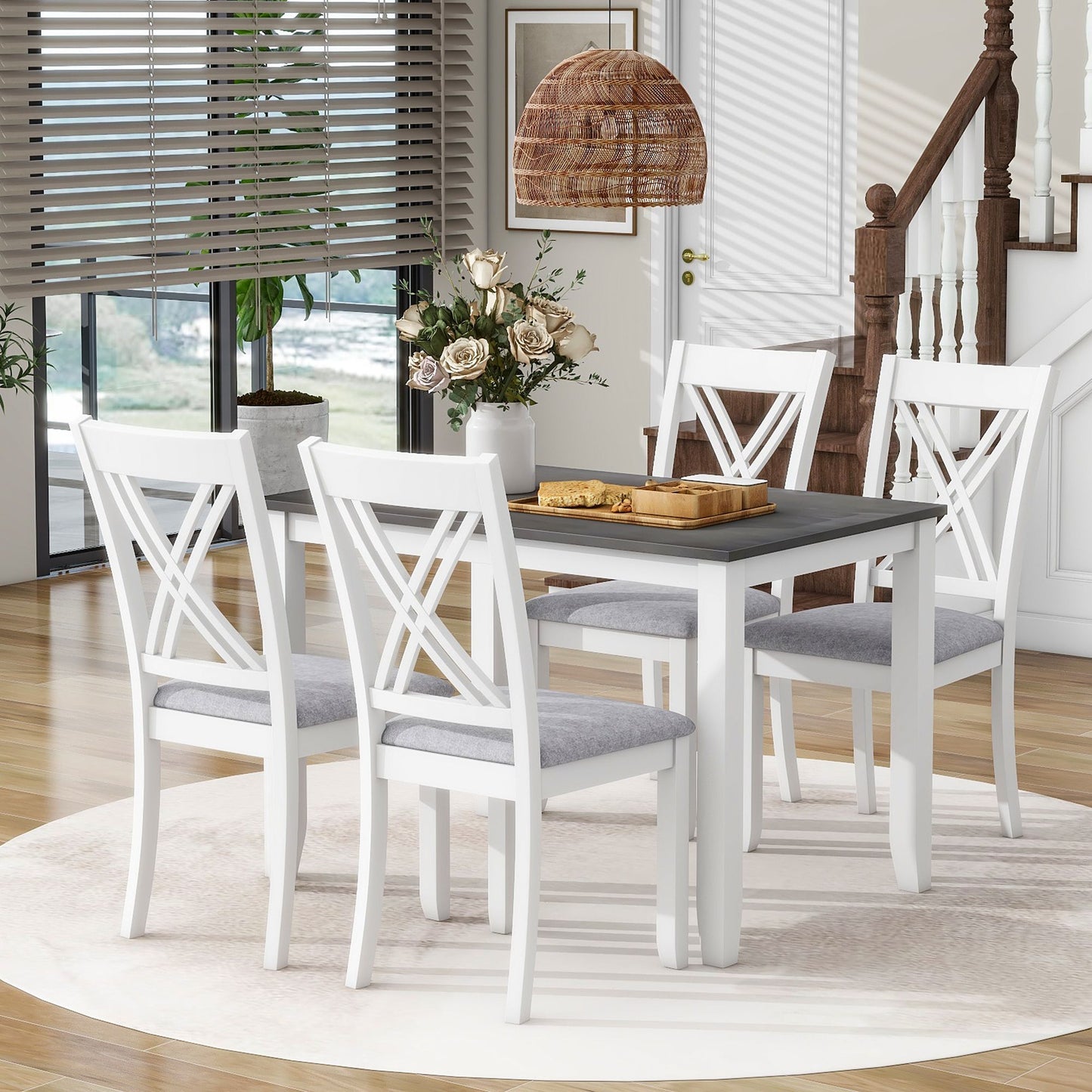 5 Pc. Orchard Lane Dining Table Set