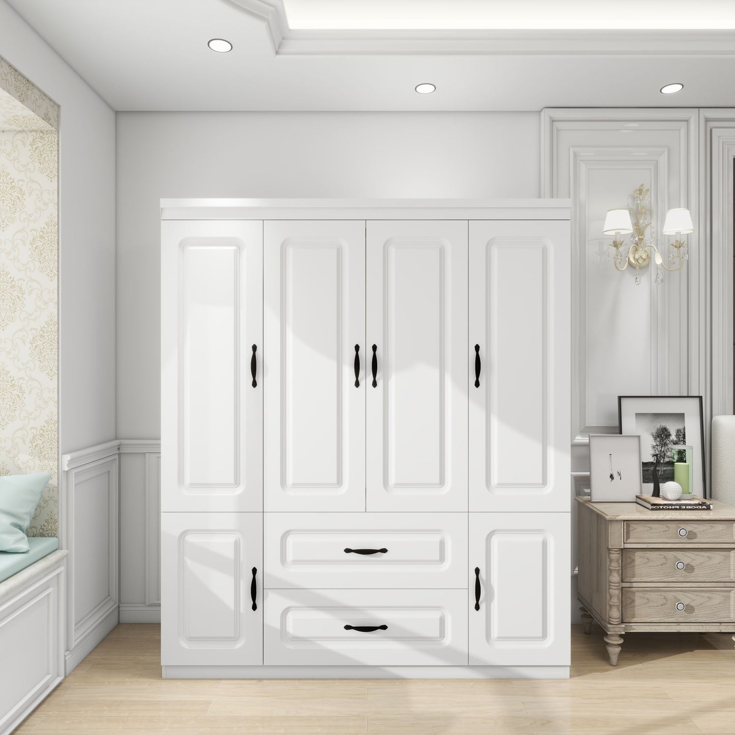 Jenson Freestanding Wardrobe Closet Collection