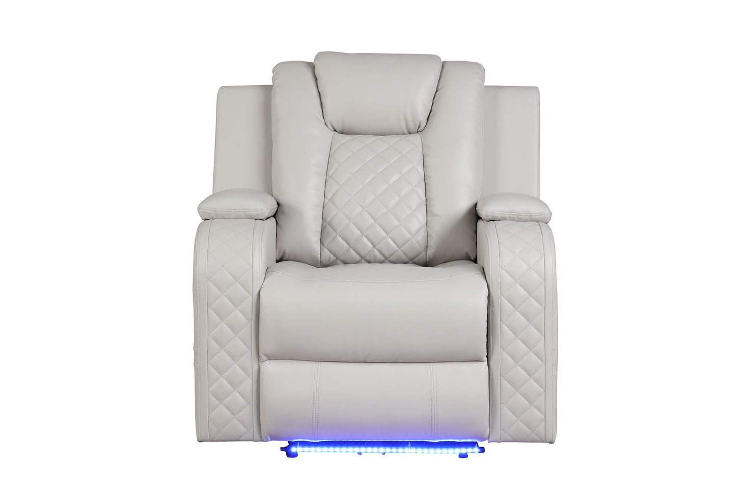 Rover 3 Pc. LED & Power Recliner Sofa Set  in Ice