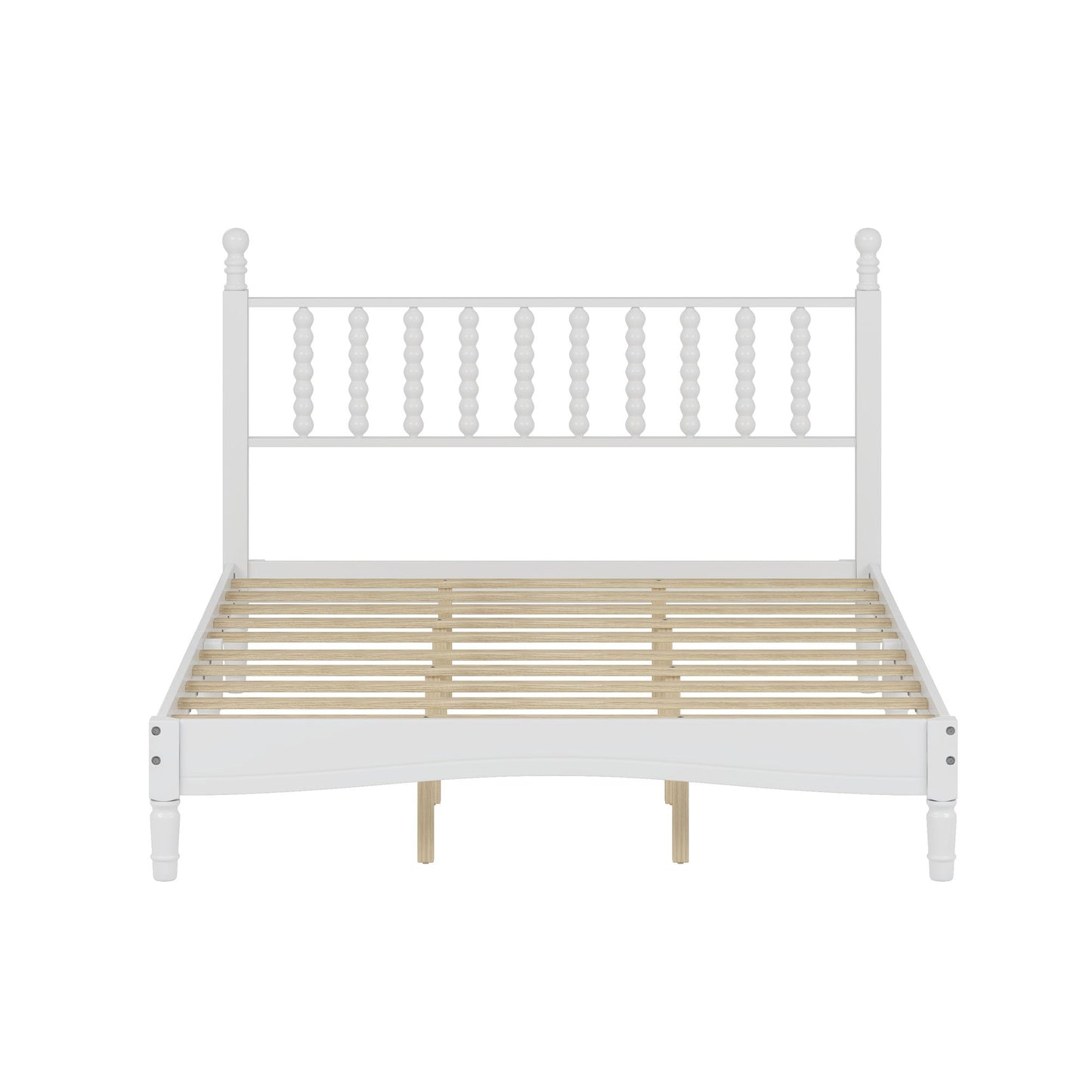 4 Pc. Queen Platform Bedroom Suite in White