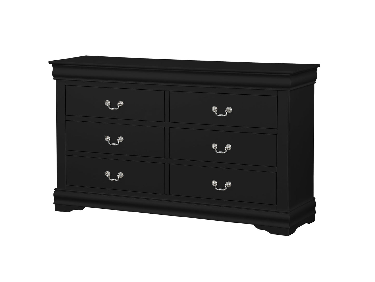 Louis Philippe 6 Drawer Dresser