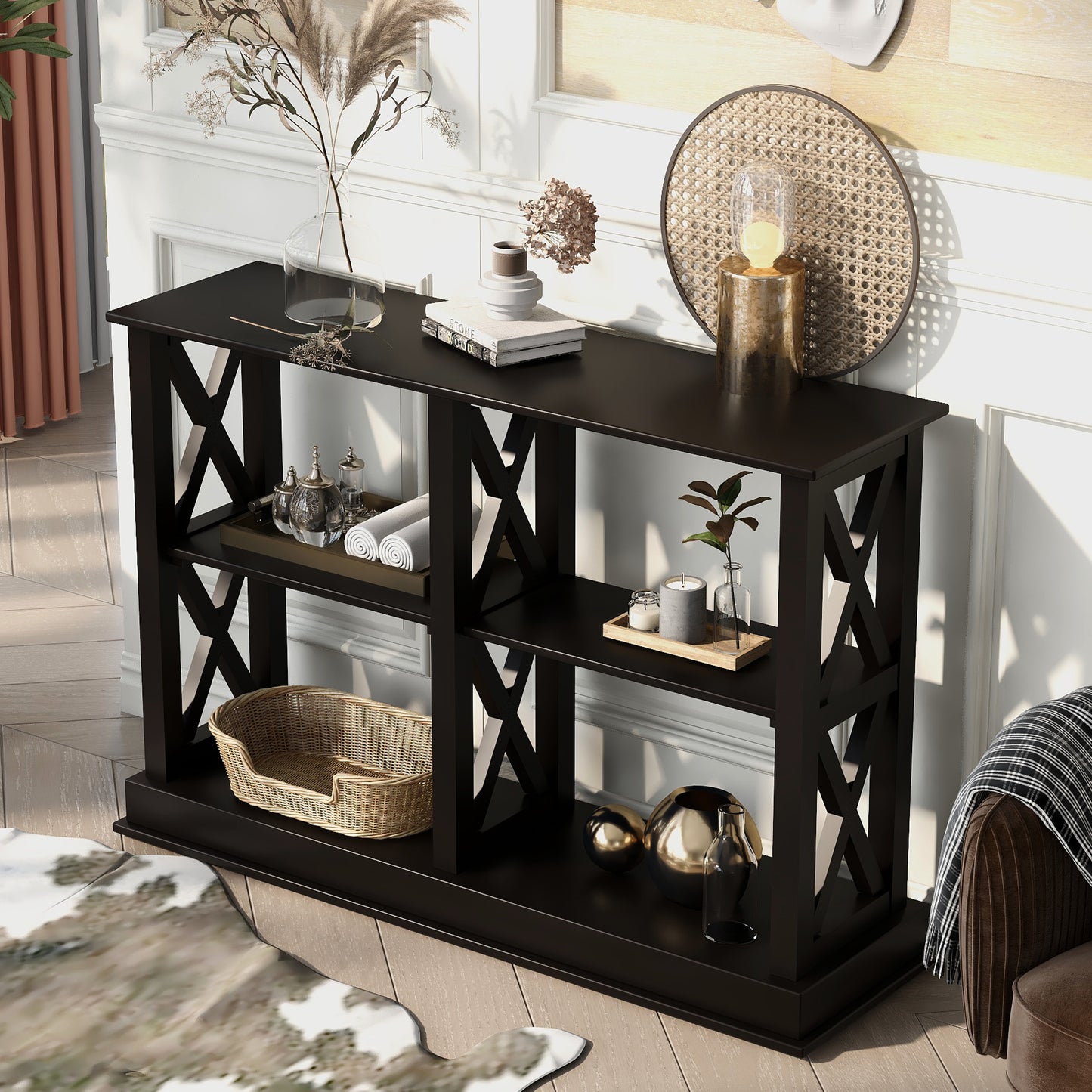 Bakersfield 3-Tier Console Table