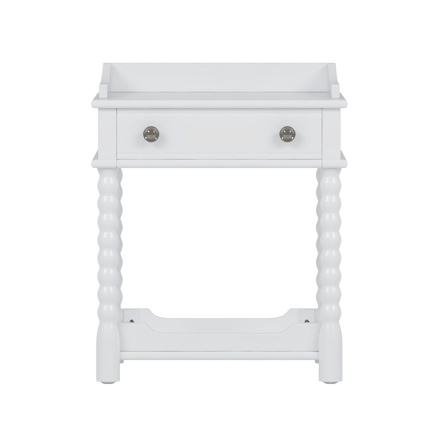 4 Pc. Queen Platform Bedroom Suite in White