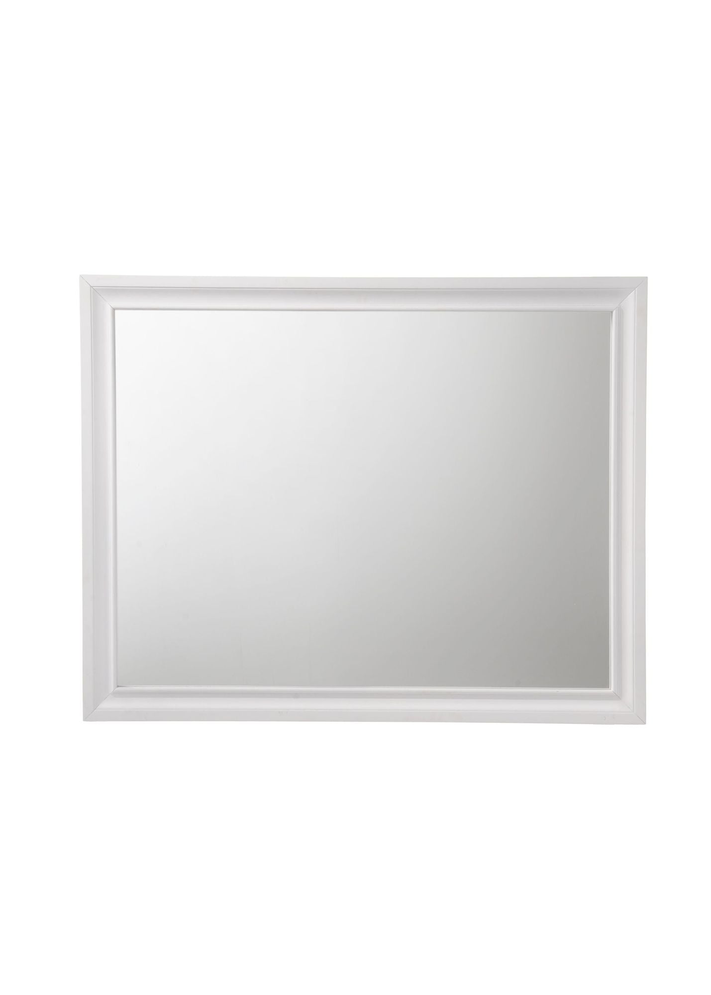 Naima Mirror in White