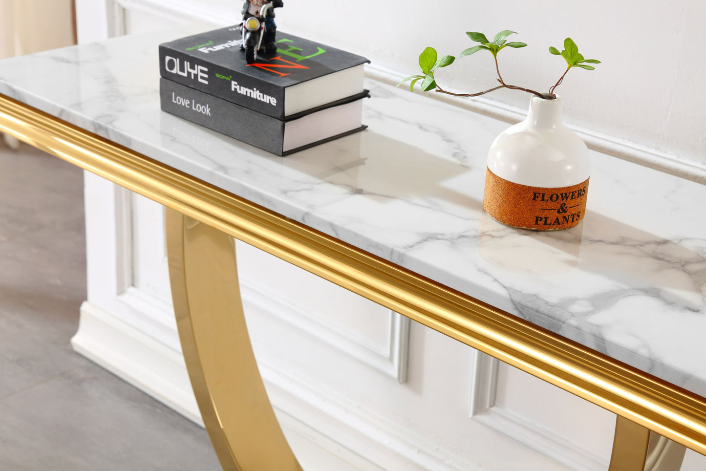 Lysander Marble Console Table