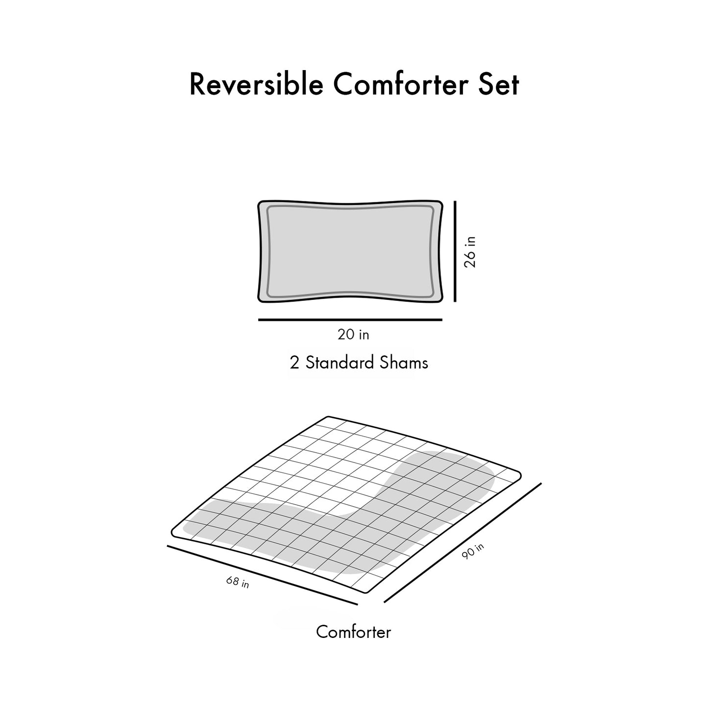 Reversible Comforter Set