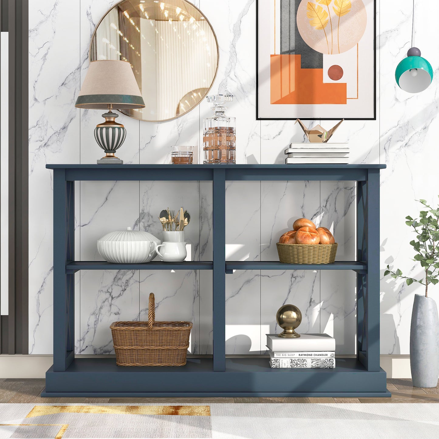 Bakersfield 3-Tier Console Table