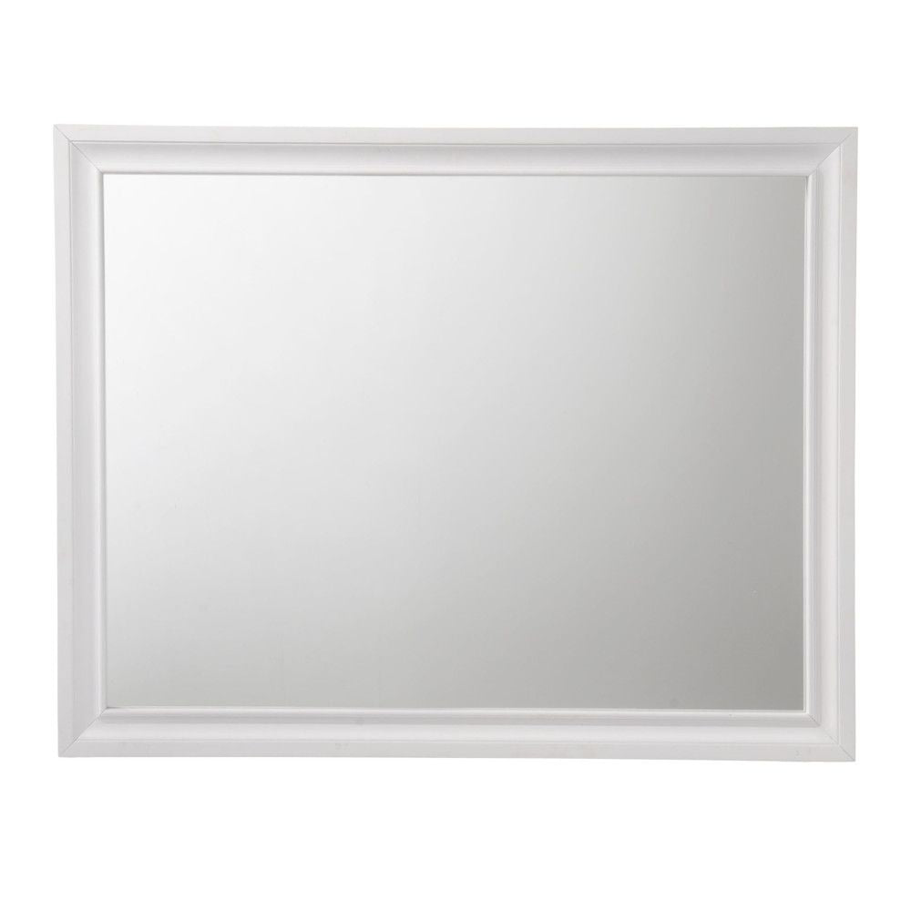 Naima Mirror in White