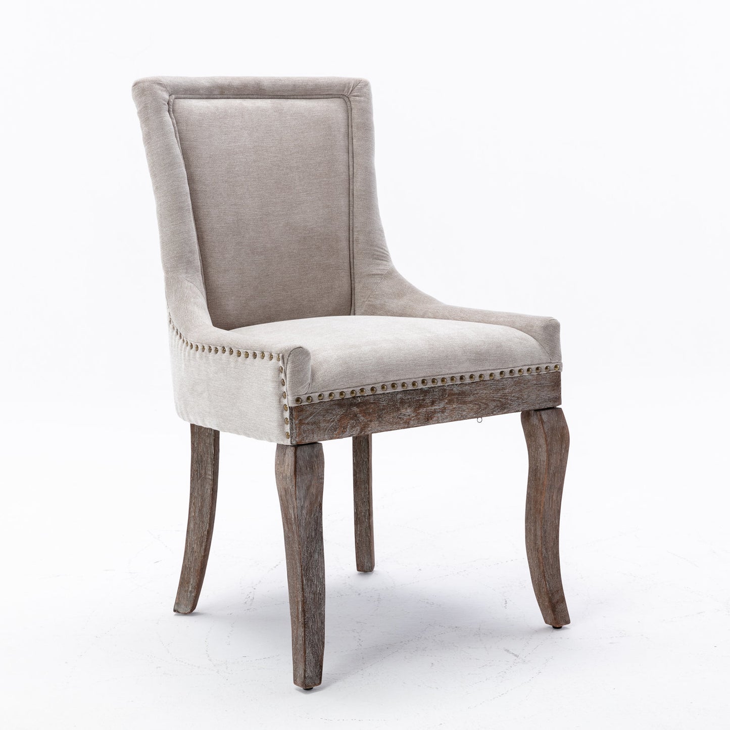 Tully Upholstered Square Back Dining Chair Set of 2 - Divine Heart L.A.