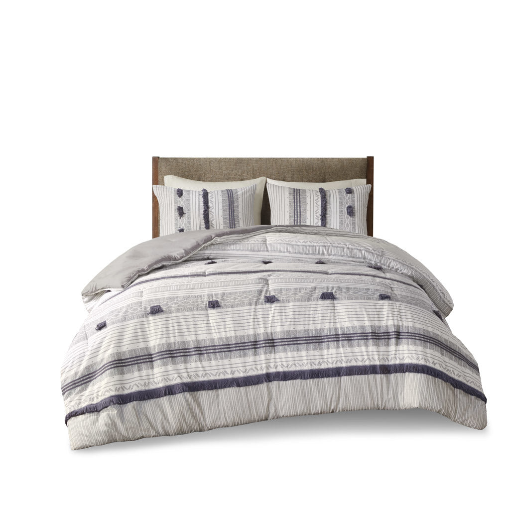 3 Piece Cotton Comforter Set