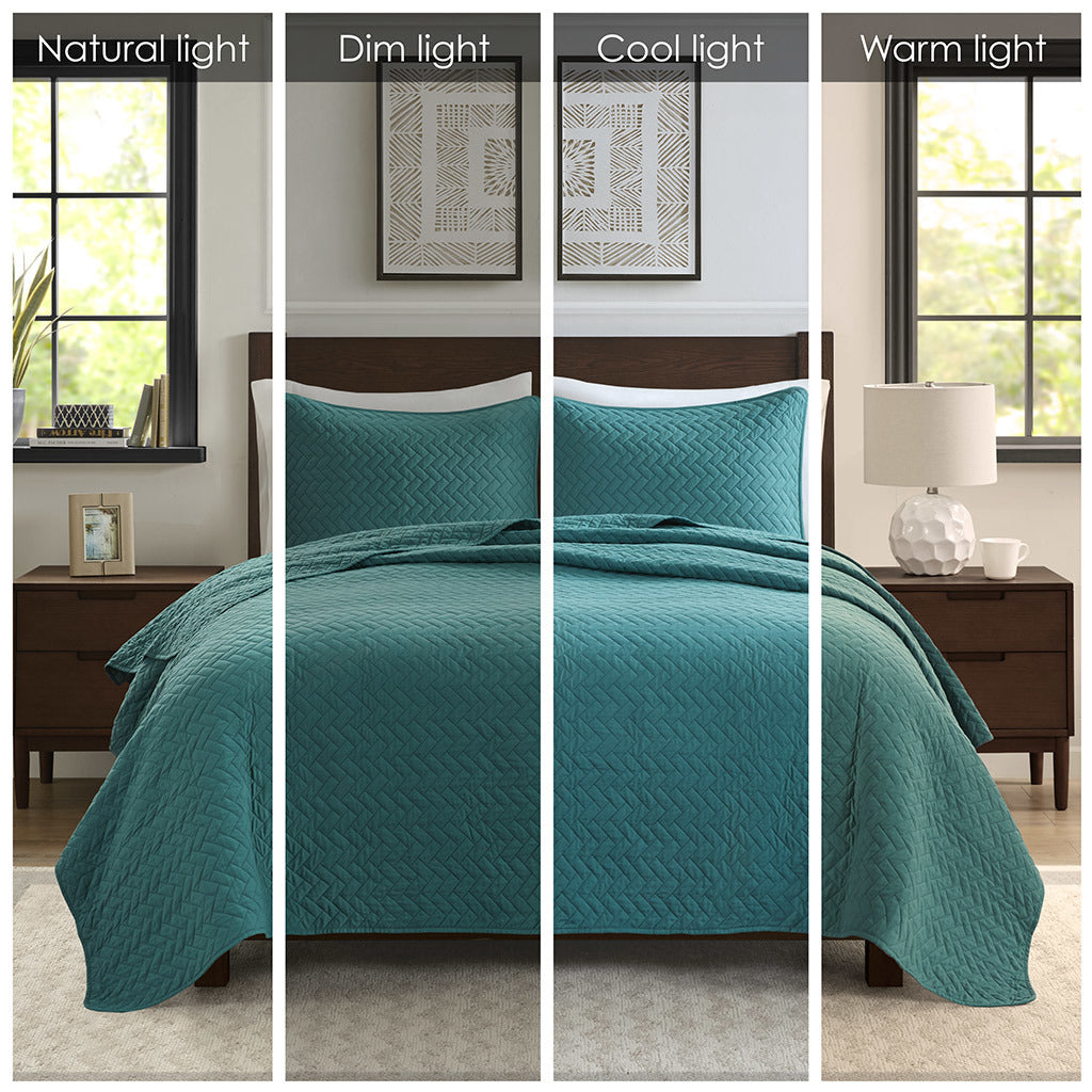 3 Piece Luxurious Oversized Quilt Set