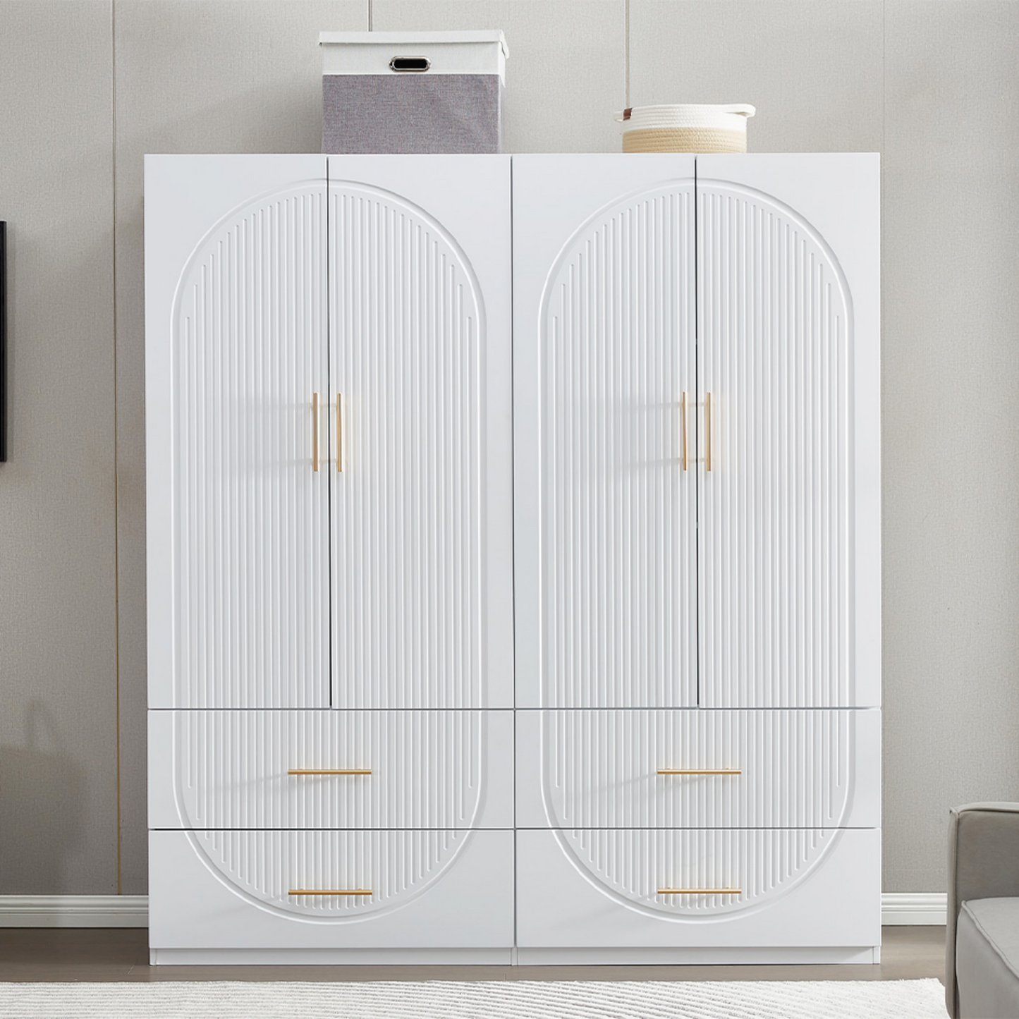 Jenson Freestanding Wardrobe Closet Collection