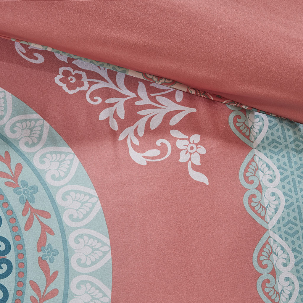 Boho Comforter Set with Bed Sheets