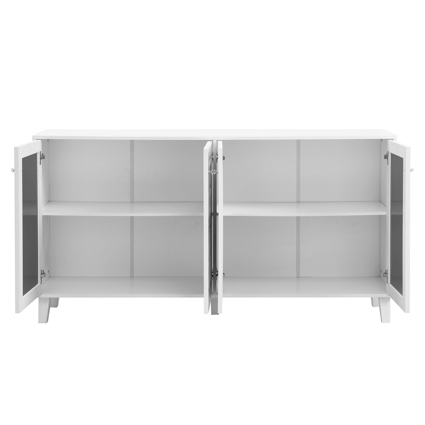 Lakewood Mirrored Buffet Cabinet with Adjustable Shelves