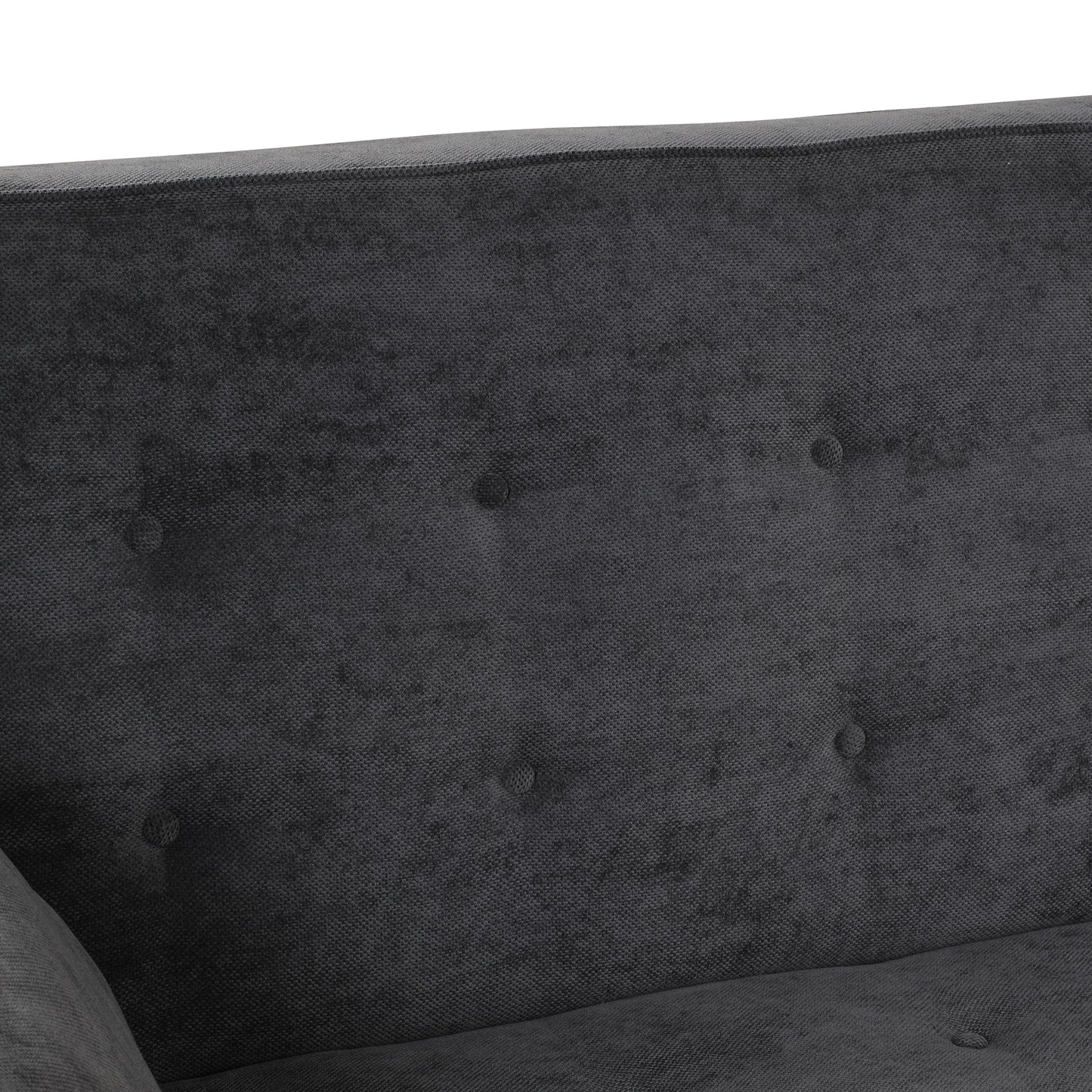 Evander Loveseat Sofa Sleeper in Black