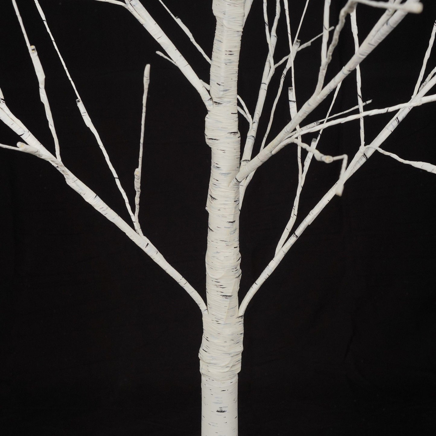 4FT, 5FT, 6FT Artificial Lighted Birch Tree Set of 3 with Warm LED Lights, Christmas, Party Decor