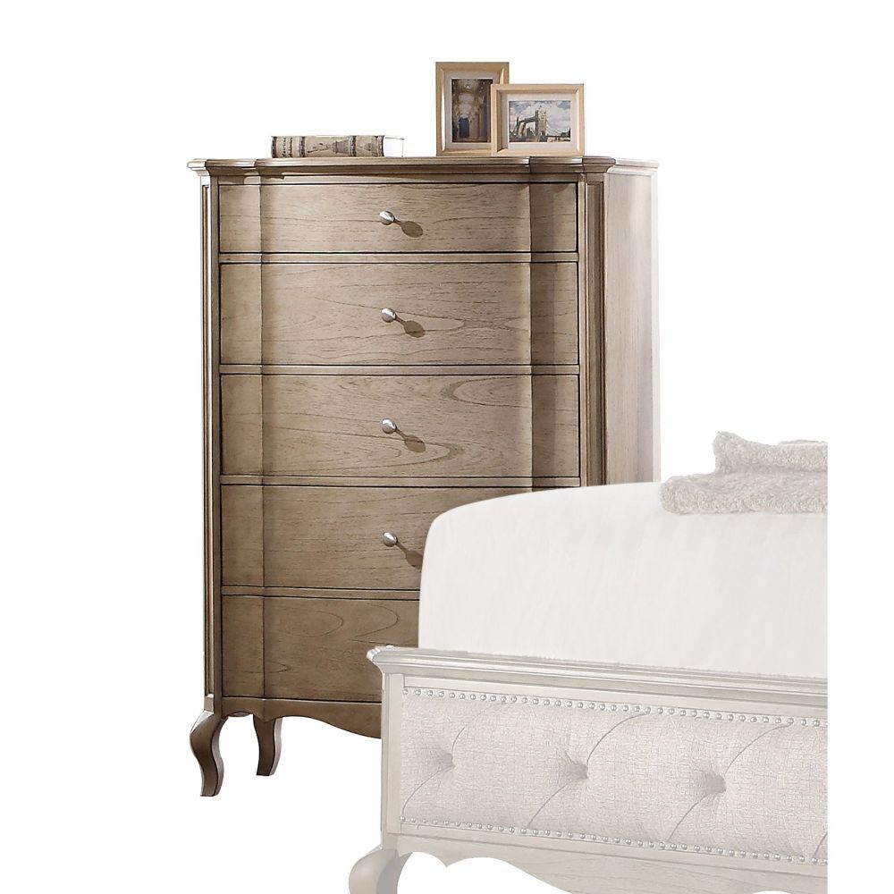 ACME Chelmsford Chest in Antique Taupe 26056