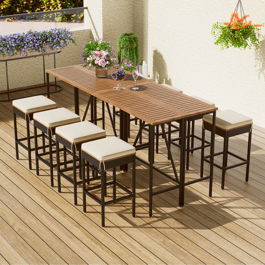 Mariana 10-Pc. High-Dining Bistro Set