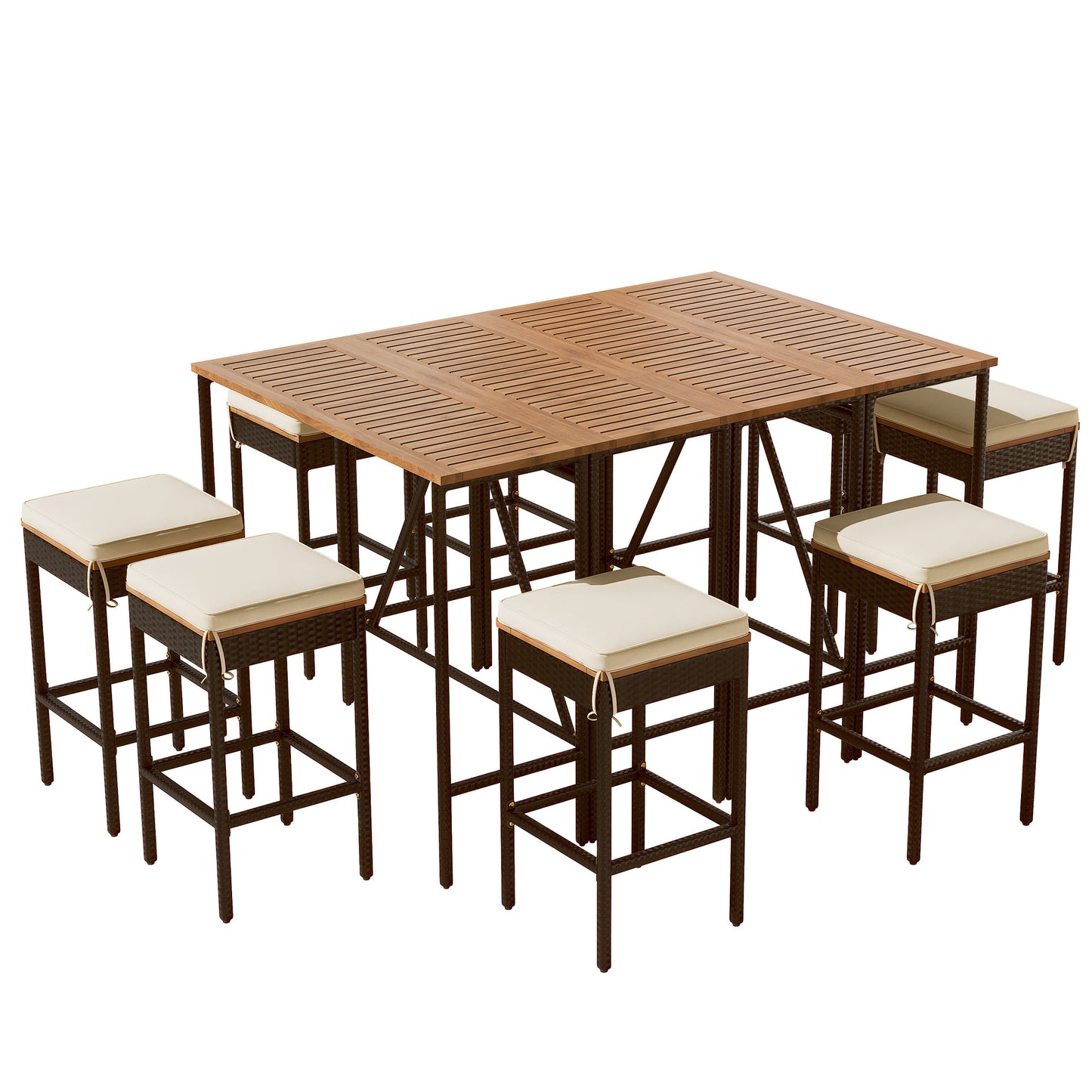 Mariana 10-Pc. High-Dining Bistro Set