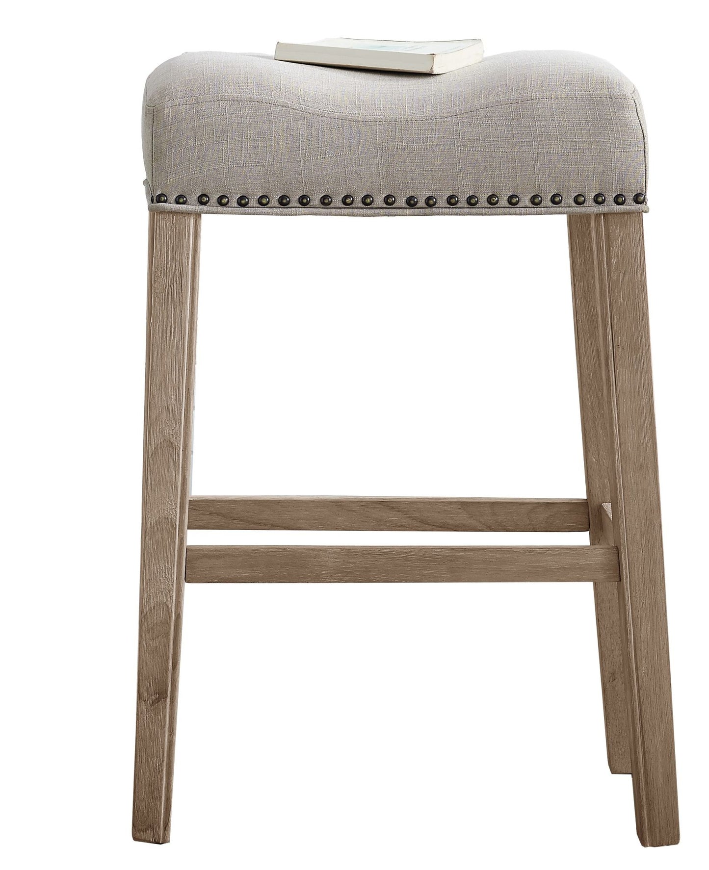 CoCo LaRue Saddle Seat Bar Stool Set of 2